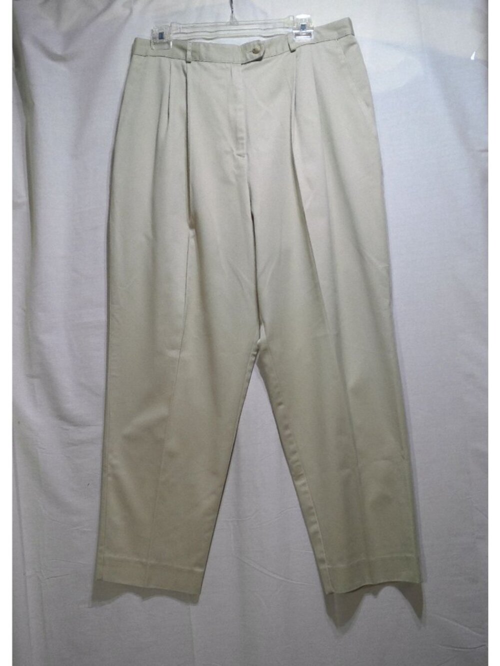 Talbots Petites Pants Classic Straight Leg Khakis 16 Pockets